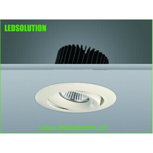 3 ans de garantie COB puce 10W Dimmable LED Downlight